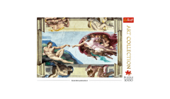 Puzzle 1000 Stworzenie Adama Michelangelo TREFL Art Collection