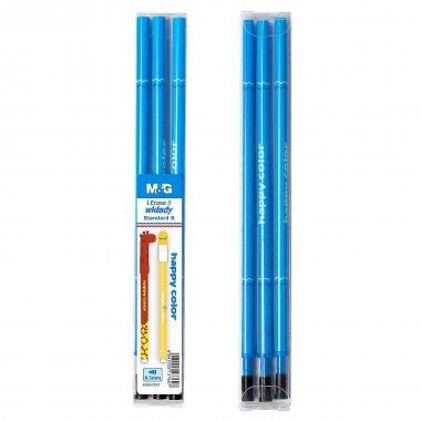 Wkłady wymazywalne do długopisu Happy Colour niebieskie 3szt