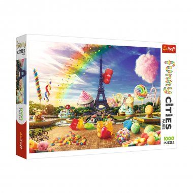 Puzzle 1000 Słodki Paryż TREFL