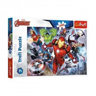 Puzzle 200 Waleczni Avengersi TREFL