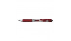 Długopis czerwony żelowy automatyczny Titanum G-7i