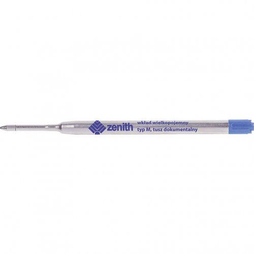 Wkład metalowy do długopisu Zenith niebieski 0,7mm - Kliknij na obrazek aby go zamknąć
