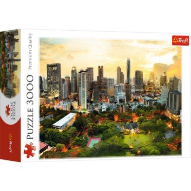 Puzzle 3000 Zachód słońca w Bangkoku TREFL