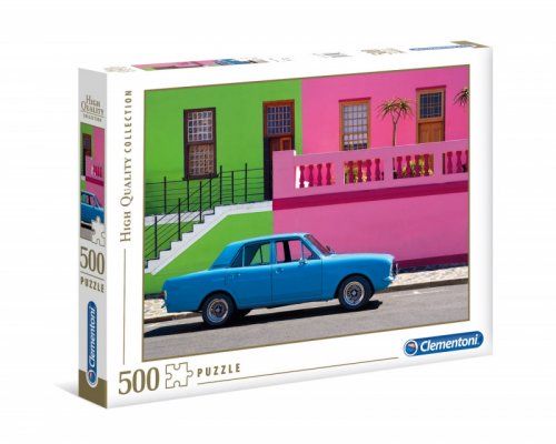 Puzzle 500 The Blue Car Clementoni - Kliknij na obrazek aby go zamknąć