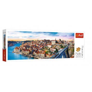 Puzzle 500 Panorama Porto Portugalia Trefl