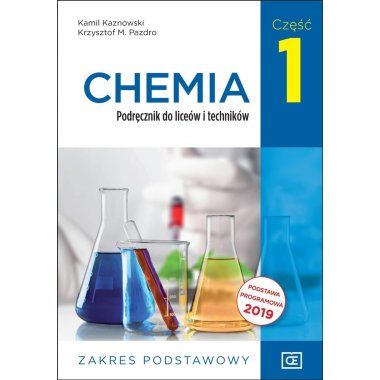 Chemia 1 Podręcznik Zakres podstawowy 2019 OE PAZDRO