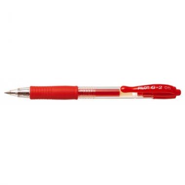 Długopis żelowy Pilot G-2 0.5mm czerwony