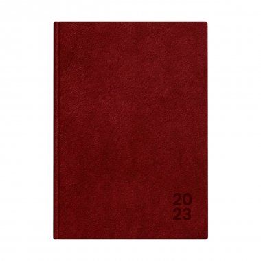 Kalendarz książkowy bordowy A5 Basic Top 2000