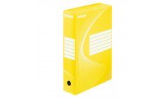 Pudło archiwizacyjne kartonowe A4 żółte 80x245x345mm Esselte Boxy