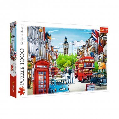 Puzzle 1000 Ulice Londynu TREFL