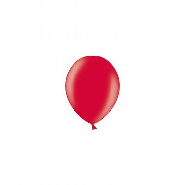Balony gumowe metalizowane czerwone 100 szt 12 cali