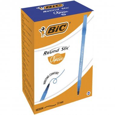 Długopis niebieski olejowy 1mm BIC