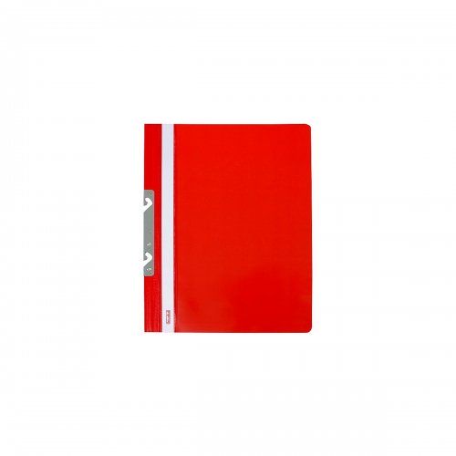 Skoroszyt z metalową zawieszką A4 czerwony Biurfol - Kliknij na obrazek aby go zamknąć
