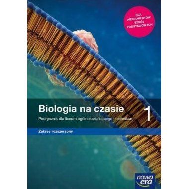 Biologia na czasie 1 Podręcznik Zakres rozszerzony 2019
