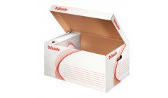 Pudło archiwizacyjne/kontener kartonowe A4 białe 365x255x550mm Esselte Boxy