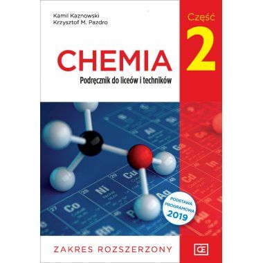 Chemia 2 Podręcznik Zakres rozszerzony 2020 OE PAZDRO