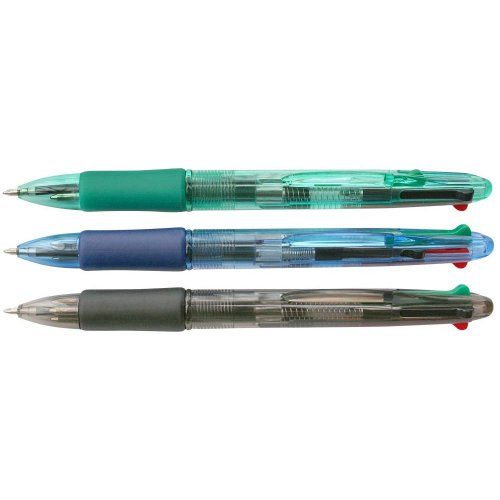 Długopis wielofunkcyjny 4 kolory 0,7mm MIX Titanum - Kliknij na obrazek aby go zamknąć