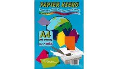 Papier ksero kolorowy A4 mix 200 arkuszy 80g/m