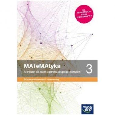 MATeMAtyka 3 Podręcznik Zakres podstawowy i rozszerzony 2021