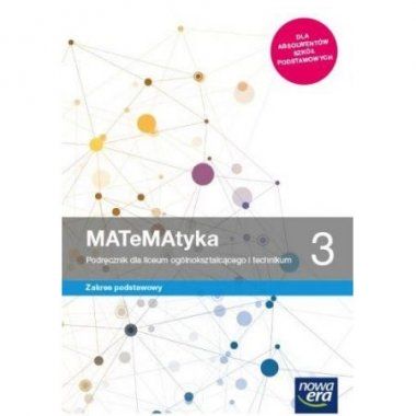 MATeMAtyka 3 Podręcznik Zakres podstawowy 2021 NE
