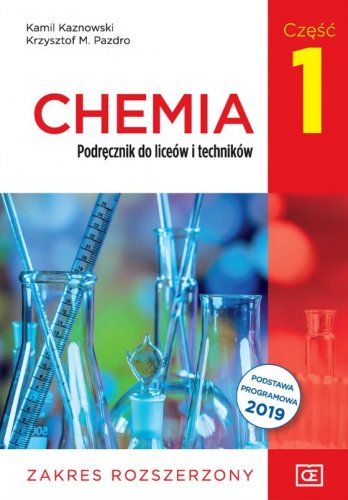 Chemia 1 Podręcznik Zakres rozszerzony 2019 OE Pazdro - Kliknij na obrazek aby go zamknąć