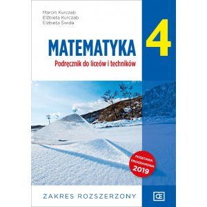 Matematyka 4 Podręcznik Zakres rozszerzony 2022 PAZDRO