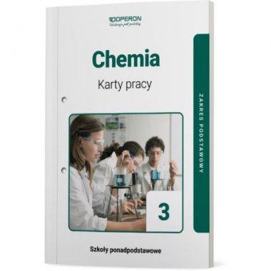 Chemia 3 Karty pracy Zakres podstawowy 2021 Operon