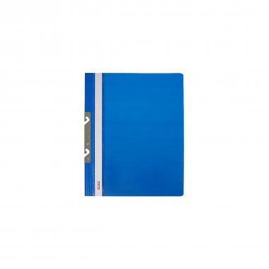 Skoroszyt z metalową zawieszką A4 niebieski Biurfol