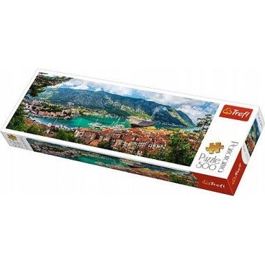 Puzzle 500 Panorama Kotor Czarnogóra Trefl