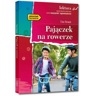 Pajączek na rowerze - Ewa Nowak, z opracowaniem GREG