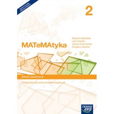MATeMAtyka 2 Podręcznik. Zakres rozszerzony