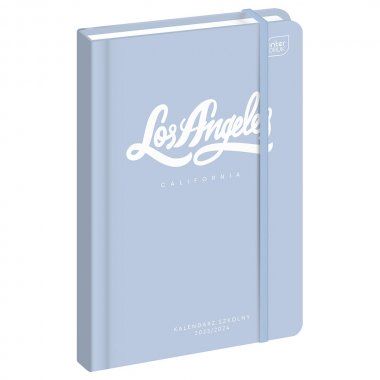 Kalendarz szkolny książkowy LOS ANGELES B6 352str Interdruk