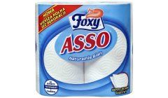 Ręcznik kuchenny 2 rolki 2-warstwowy biały Foxy Asso
