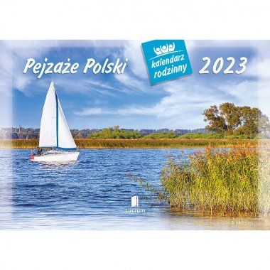 Kalendarz ścienny Pejzaże Polski 2023 28x20cm Lucrum