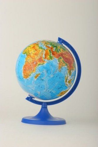 Globus polityczny 16cm ZACHEM - Kliknij na obrazek aby go zamknąć