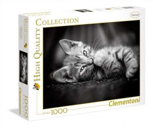 Puzzle 1000 Kotek Clementoni - Kliknij na obrazek aby go zamknąć
