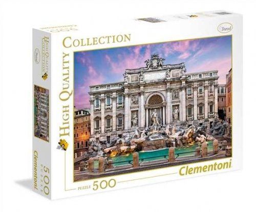 Puzzle 500 Fontanna di Trevi Clementoni - Kliknij na obrazek aby go zamknąć